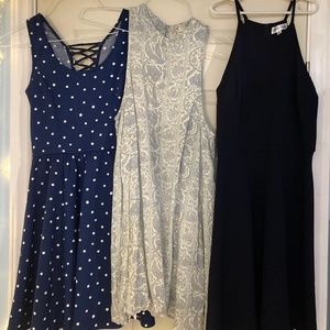 SALE UNTIL SATURDAY-- 3 dresses